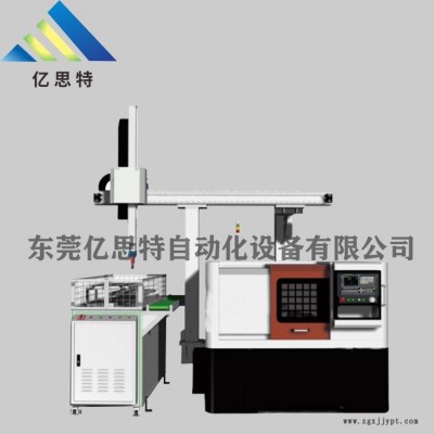 东莞亿思特机械手厂家直销数控车床桁架机器人一带一机型伺服机械手三轴机械手图2