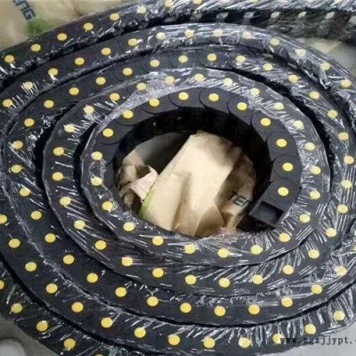沧 缆穿线塑料拖链 机械手传动尼龙拖链 穿线工程塑料链条图2