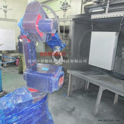 国产防爆喷涂机器人 六关节涂装机械手 火车五金配件喷漆设备图3
