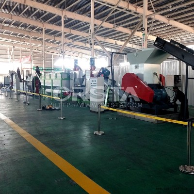 PE点滴袋自动化回收设备 PP盐水瓶破碎清洗加工生产线图1