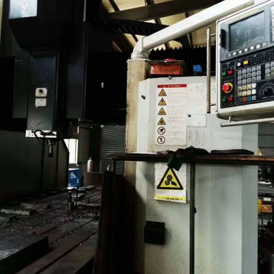工厂转型低价出售二手海天GLU23-50定梁龙门加工中心二手加工中心齿轮头24把机械手刀库图3