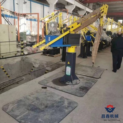 单臂液压平衡吊 定制300kg液压平衡吊 液压折臂吊 昌鑫 伸缩机械手图2