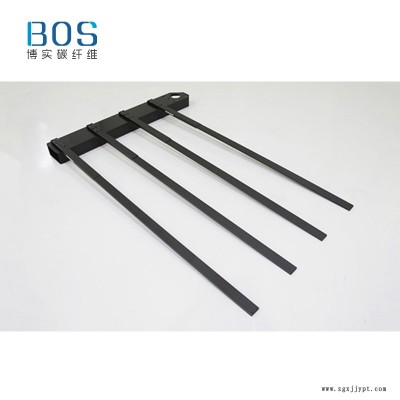 高品质碳纤维牙叉 碳纤维工业机械手加工定制图2
