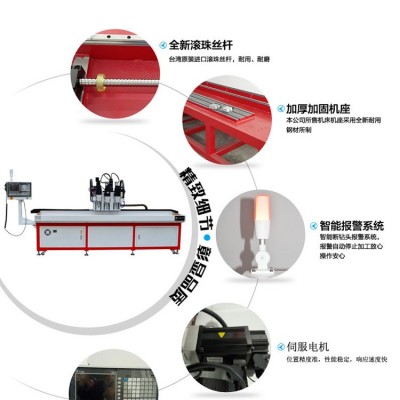卧式多轴钻孔机 全自动数控钻孔机 可搭配机械手图2
