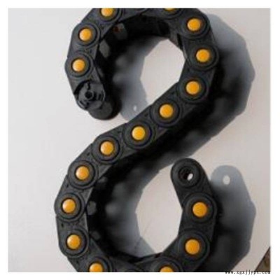 工程拖链 塑料尼龙机床雕刻机机械手 工业履带高速静音封闭坦克链条图2