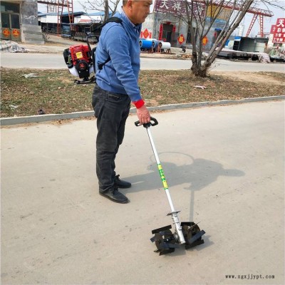 割草除草机_乐丰机械手推锄草机_四冲程除草机厂家图3