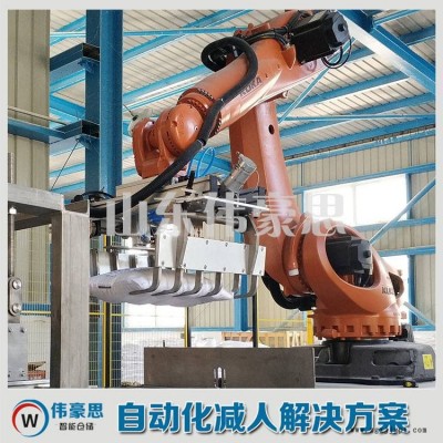 袋装颗粒料码垛机械手 自动码垛机器人厂商图1