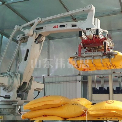 30KG涂料机械手码垛设备 粉料自动包装码垛系统图3