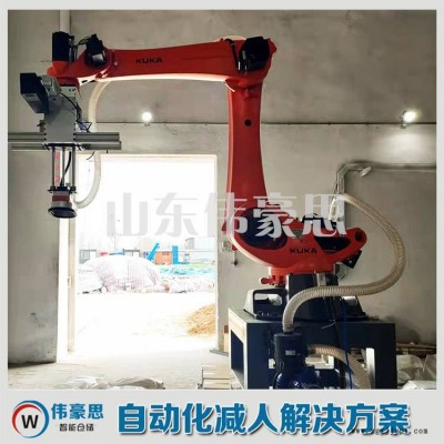 生物质肥料拆垛机械手 机器人拆垛系统设计原理