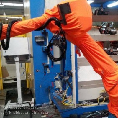 定制工业机器人机械手防护服防水防尘耐高温静电服机械防护服图2