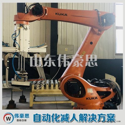 工业盐自动码垛机械手 机器人码垛机工作范围图2