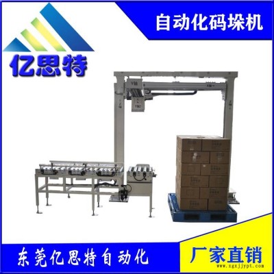 东莞亿思特后道包装流水线全自动码垛机双立柱低位码垛机全自动码垛机械手图1