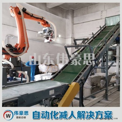 化工料自动拆垛系统 粉料全自动拆垛机械手图3