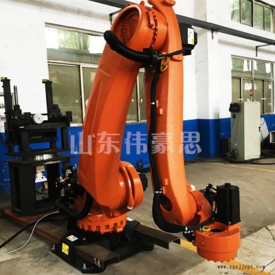 25KG砂浆机械手码垛机 编织袋自动搬运码垛设备图3