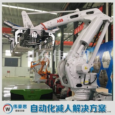 40KG尿素自动码垛机 机械手码垛机非标设备图1
