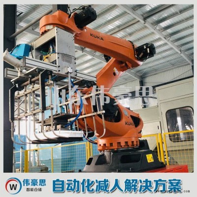 40KG尿素自动码垛机 机械手码垛机非标设备图2
