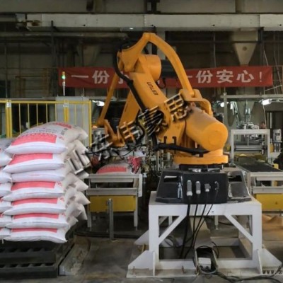 供应自动化氧化铝码垛系统 智能机械手码垛机报价