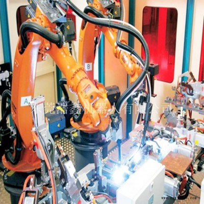 现代焊接机器人 六轴建筑爬架钢结构 工业机器人 机械手自动焊接设备