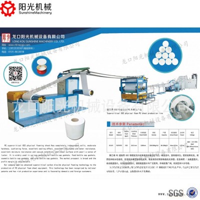 PE啤酒瓶盖内垫机器-龙口阳光机械机器稳定-PE啤酒瓶盖内垫