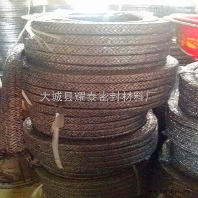 长治带金属丝石墨盘根耐磨盘根厂家图3