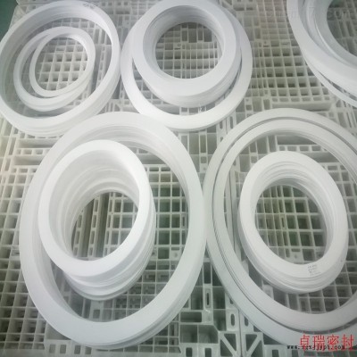 膨体四氟材料/卓瑞密封定做四氟垫圈型号图2