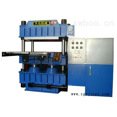 DZ-500T自动推出四柱硫化机图1