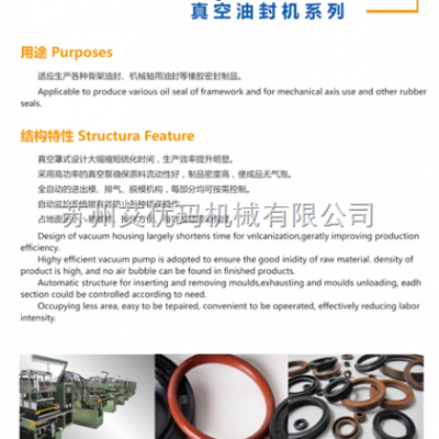 高效全自动真空油封硫化机图2
