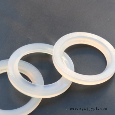 圆形透明硅胶垫片白色橡胶垫片螺丝垫圈密封圈减震垫圈圆胶垫