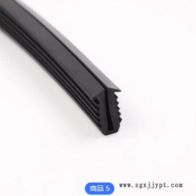 定制橡胶密封条 PVC装饰条汽车机箱橡胶密封条U型包边机柜防撞条图2