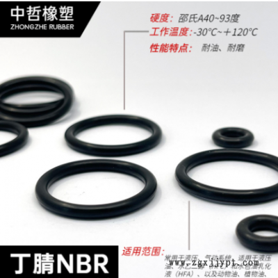丁腈氟橡胶耐高温O型密封圈防水硅胶圈耐磨耐油HNBR耐低 温橡胶圈图2