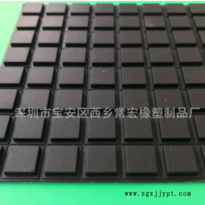 厂家生产 透明防滑垫 半球形玻璃胶 硅胶胶垫 圆柱平面 圆柱半球图1