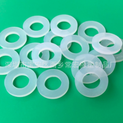 供应 硅胶透明食品级O型圈 橡胶密封圈 食品级平垫圈