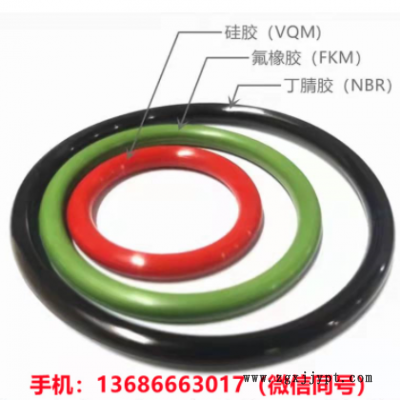 全新材料 透明硅胶密封圈防水大红色O型圈耐高温食品级橡胶密封圈图2