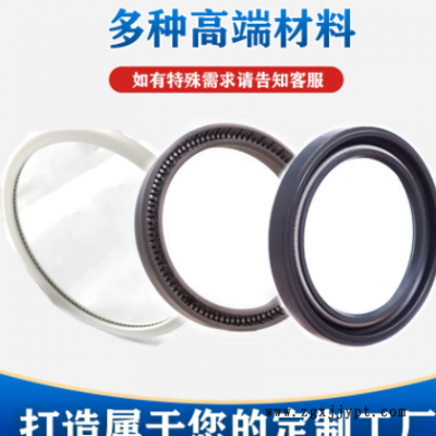 直供车削泛塞封密封圈加工旋转激光头灌装机泛塞封弹簧蓄能密封圈图2
