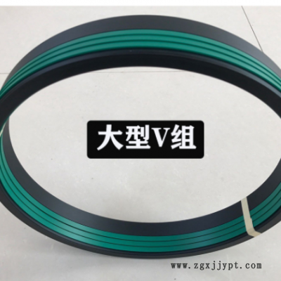 直供大规格聚氨酯车削密封件V型组合油封密封圈红色聚氨酯V型油封图3