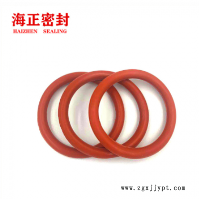 环保红色硅胶圈 食品级红硅密封圈 硅胶防水圈出口欧盟 进口料图2