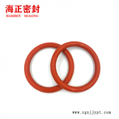环保红色硅胶圈 食品级红硅密封圈 硅胶防水圈出口欧盟 进口料图3