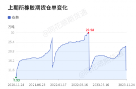 【仓单】11月24日上期所橡胶期货仓单较上一日增加400吨