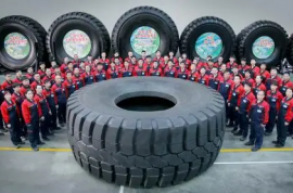 海安橡胶——专业生产全钢巨型工程子午线轮胎
